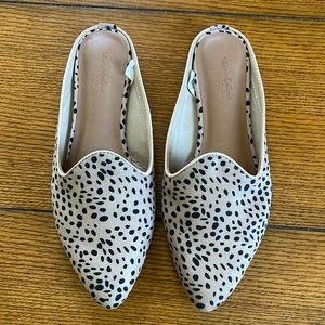 Animal Print Mules